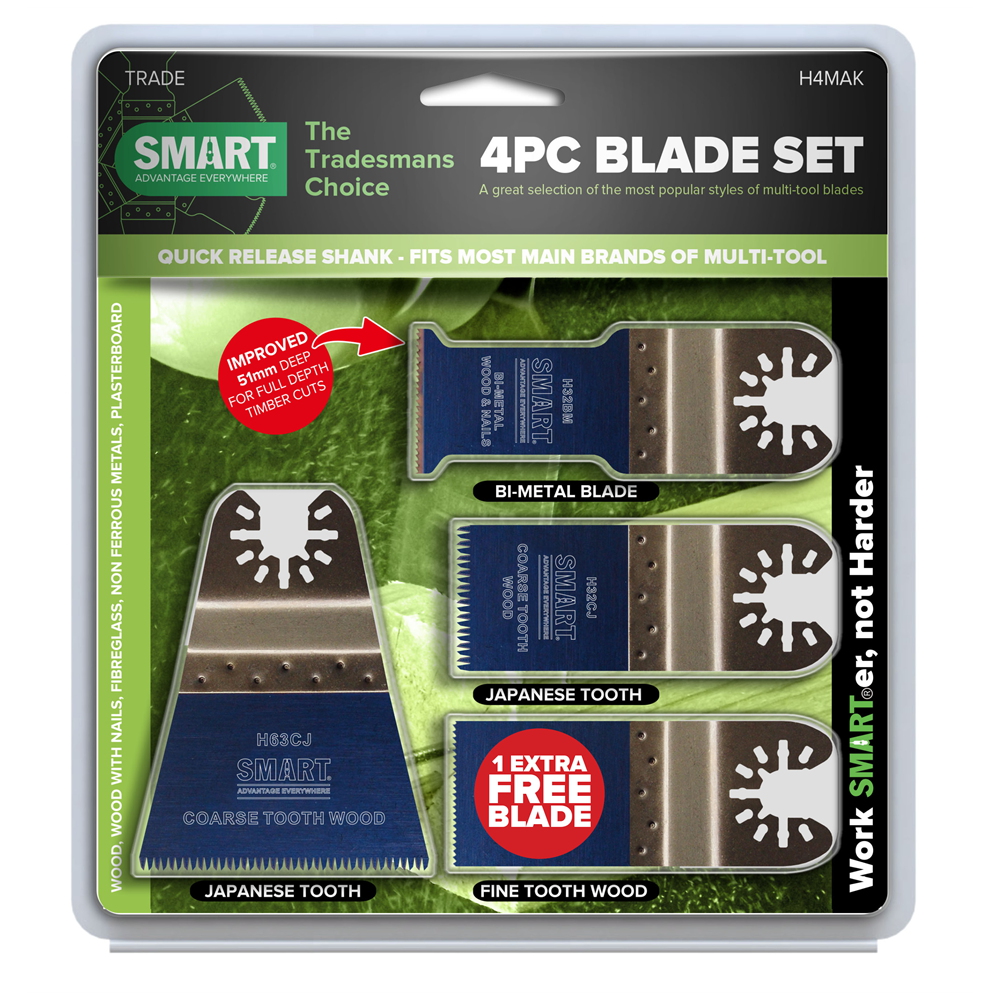 Fjölnotablöð Smart H4MAK 5 stk.