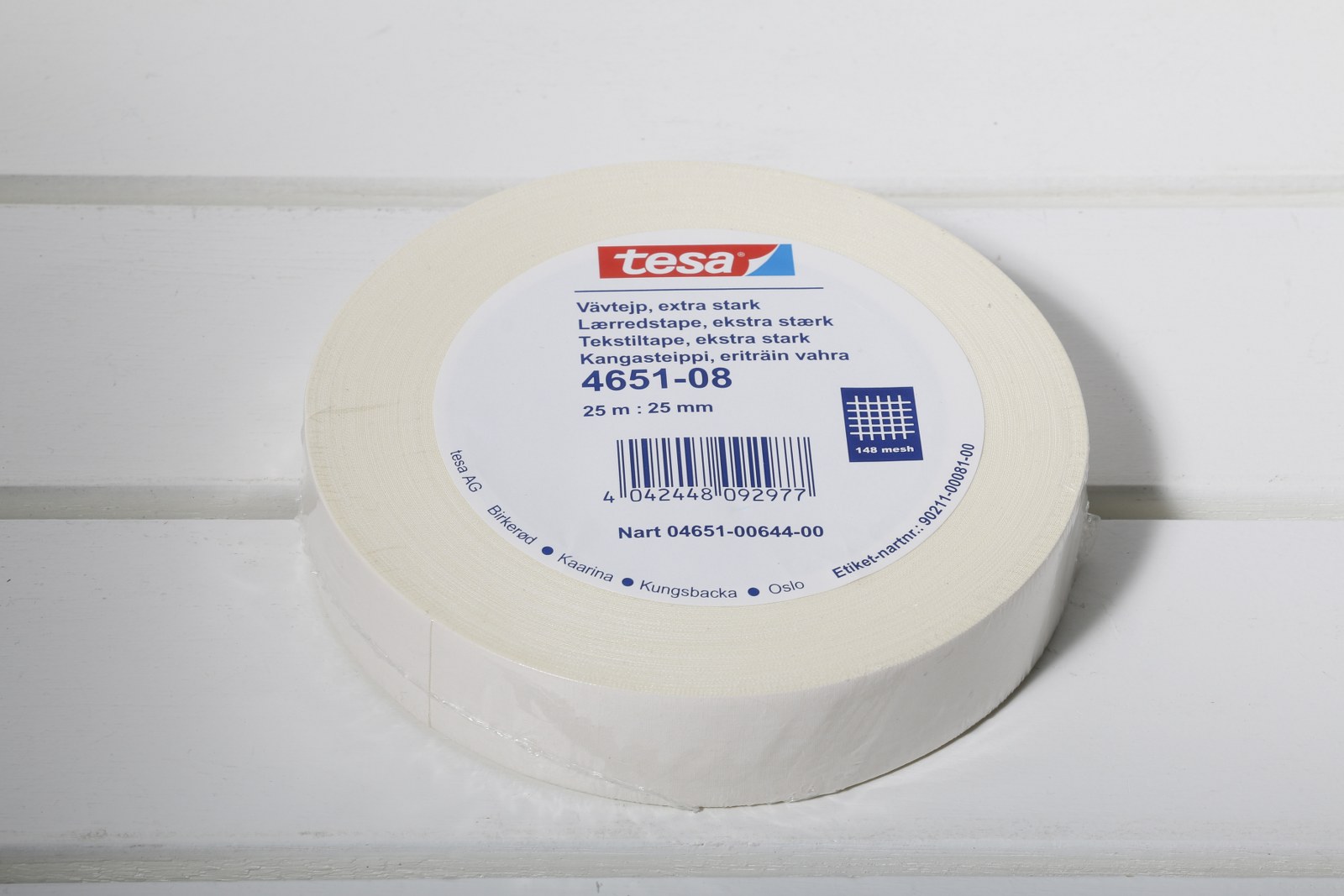 Strigalímband hvítt