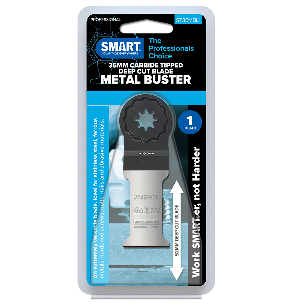 Smart fjölnotablað 35mm Metal Buster Langt ST35MBL1 1stk