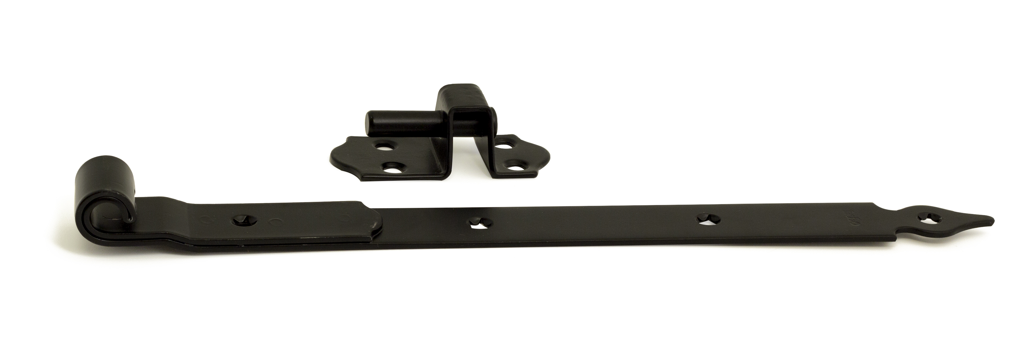 Löm stafla 200 mm Svört, 2 stk í pakka m/stafla