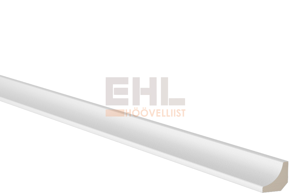 HÚLKÍLL FURA 15X15 HVÍTLAKKAÐUR 2.7