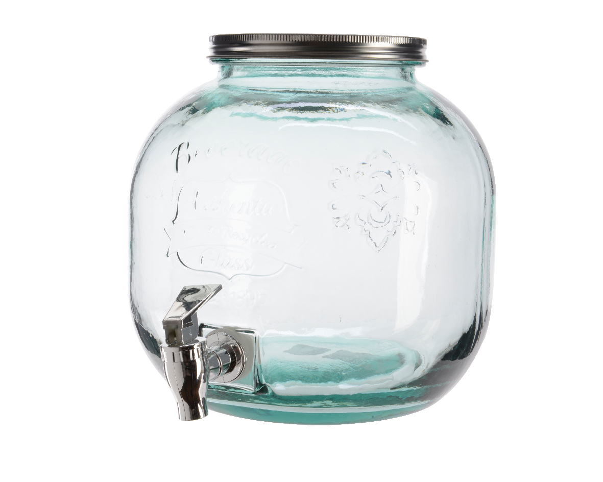 Krukka með krana 23*h24cm