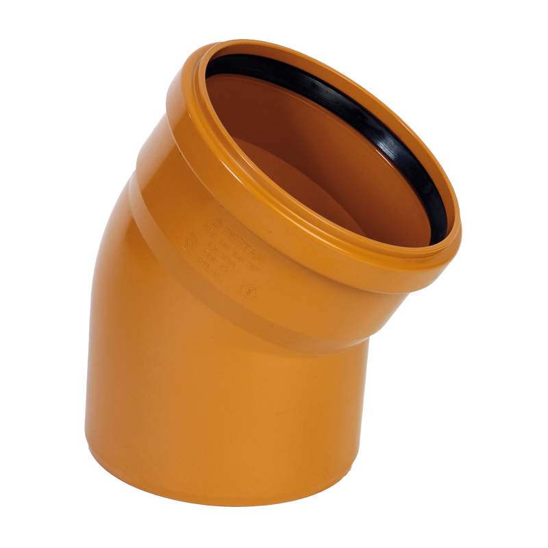 PVC BEYGJA 110MM 15°