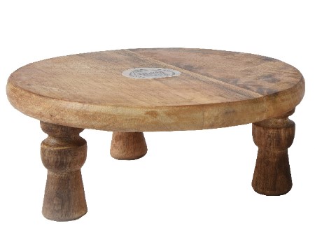 Bakki á fótum 25*8cm mangóviður stærri