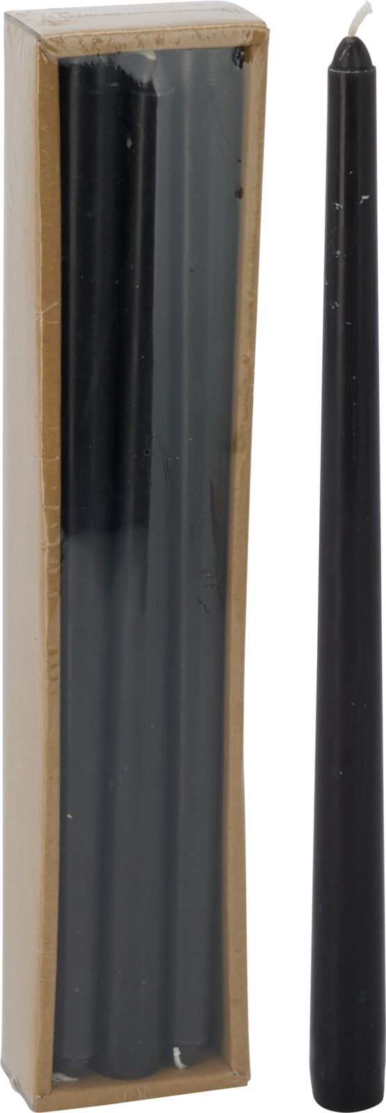 Kerti 30cm 6stk svört