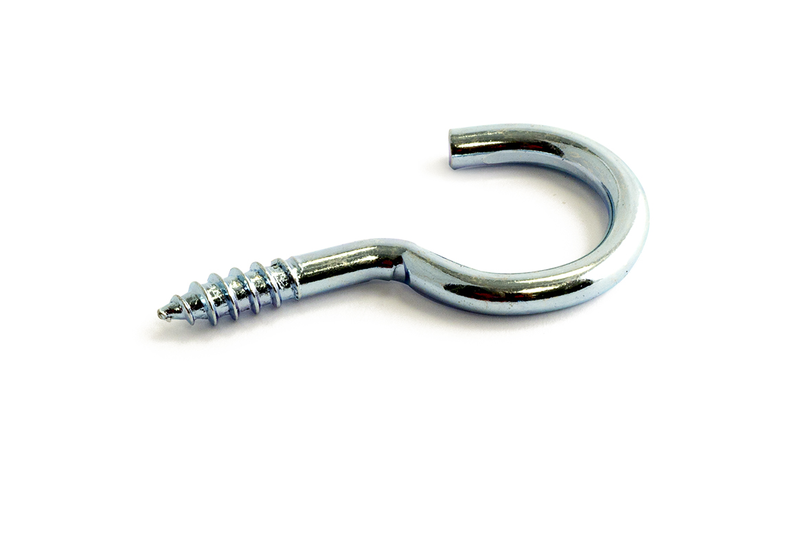 Krókur galv 40 mm pk/5stk