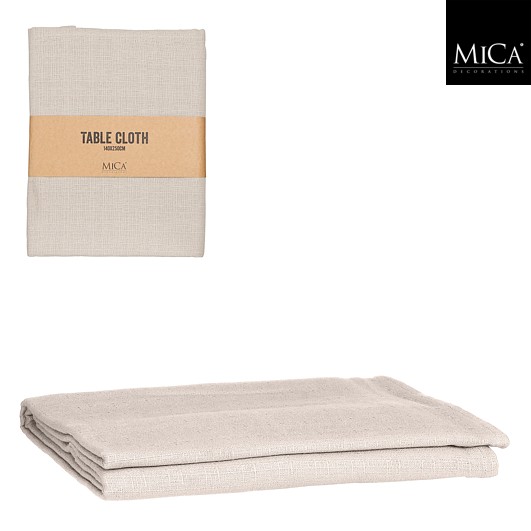 Borðdúkur Hör - Beige 250*140 sm