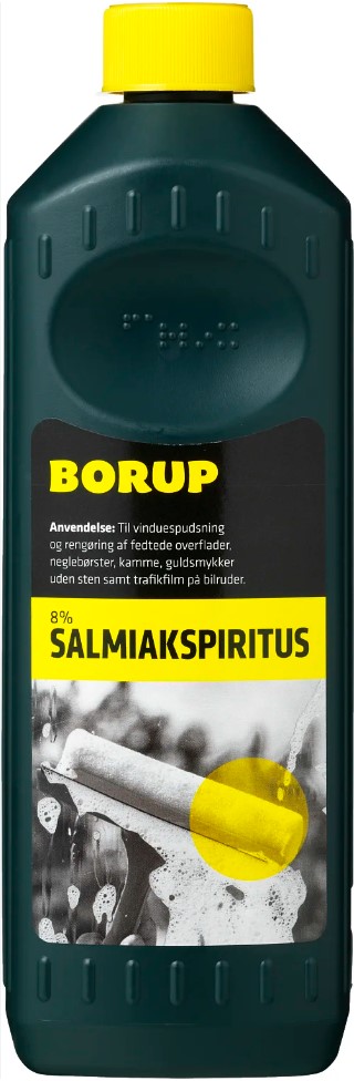 Salmiakspiritus 8%  Borup  0.5 ltr.