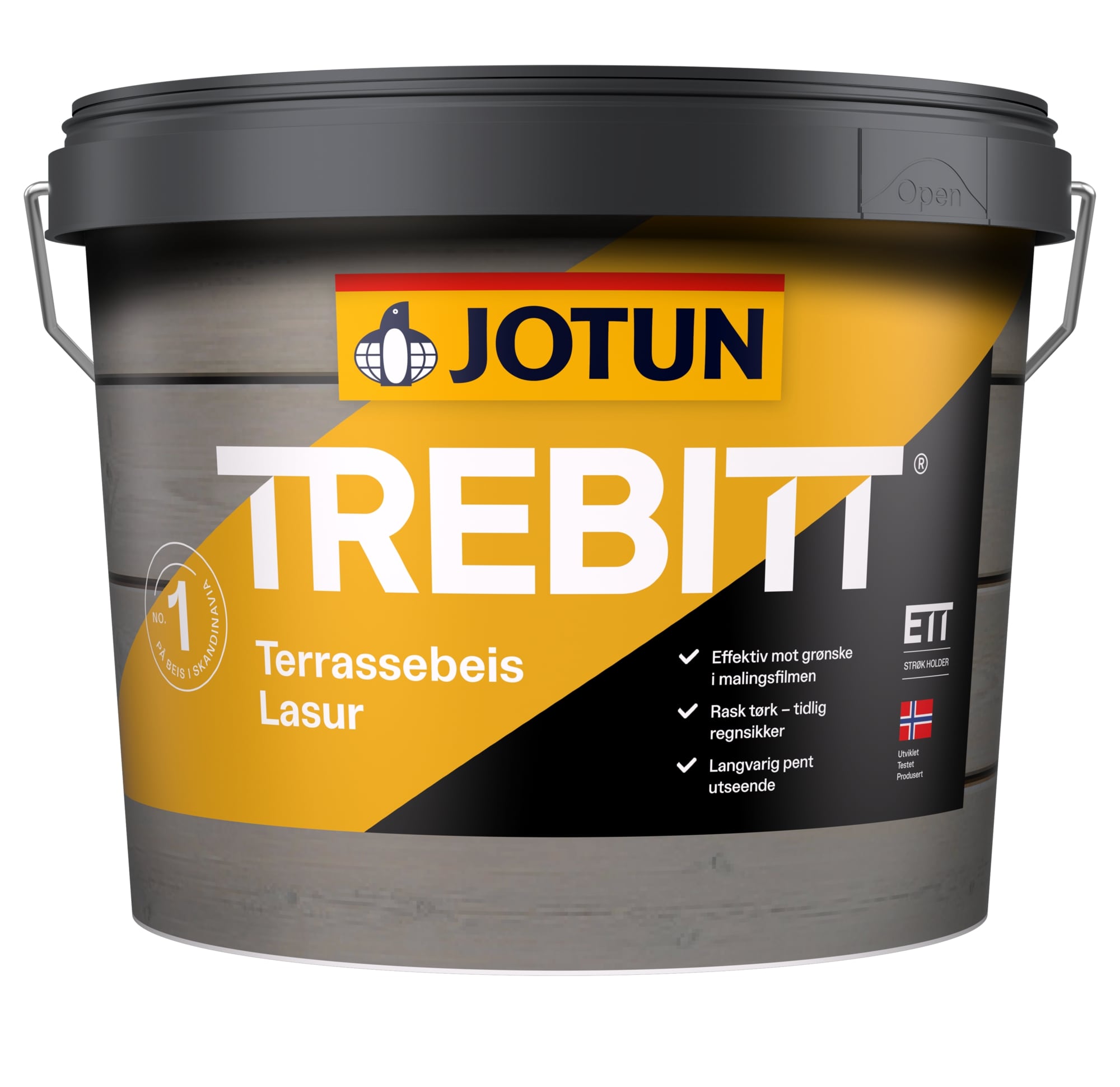 Jotun Trebitt Terassebeis oksýgulur stofn 2,7 ltr
