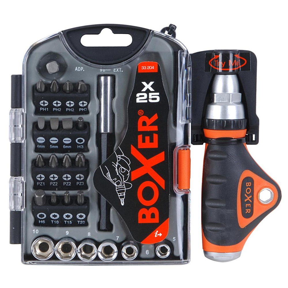 Bita og Toppasett 25stk BOXER - 33204