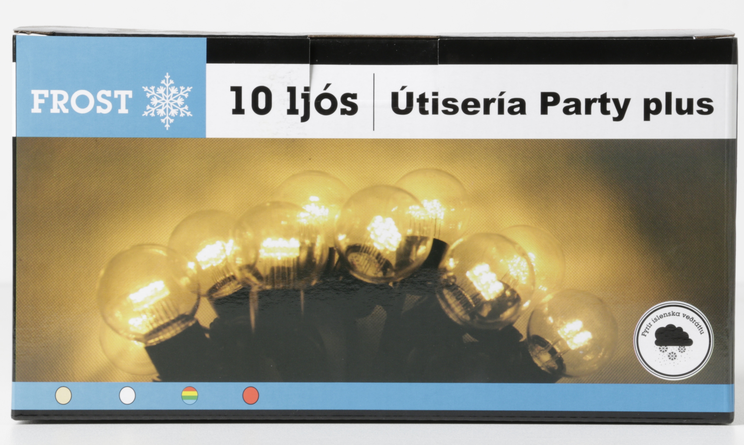 Frost Party plus 10 ljósa 5mtr kalt hvítt