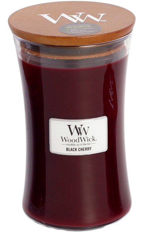 Ilmkerti WoodWick Black Cherry Large