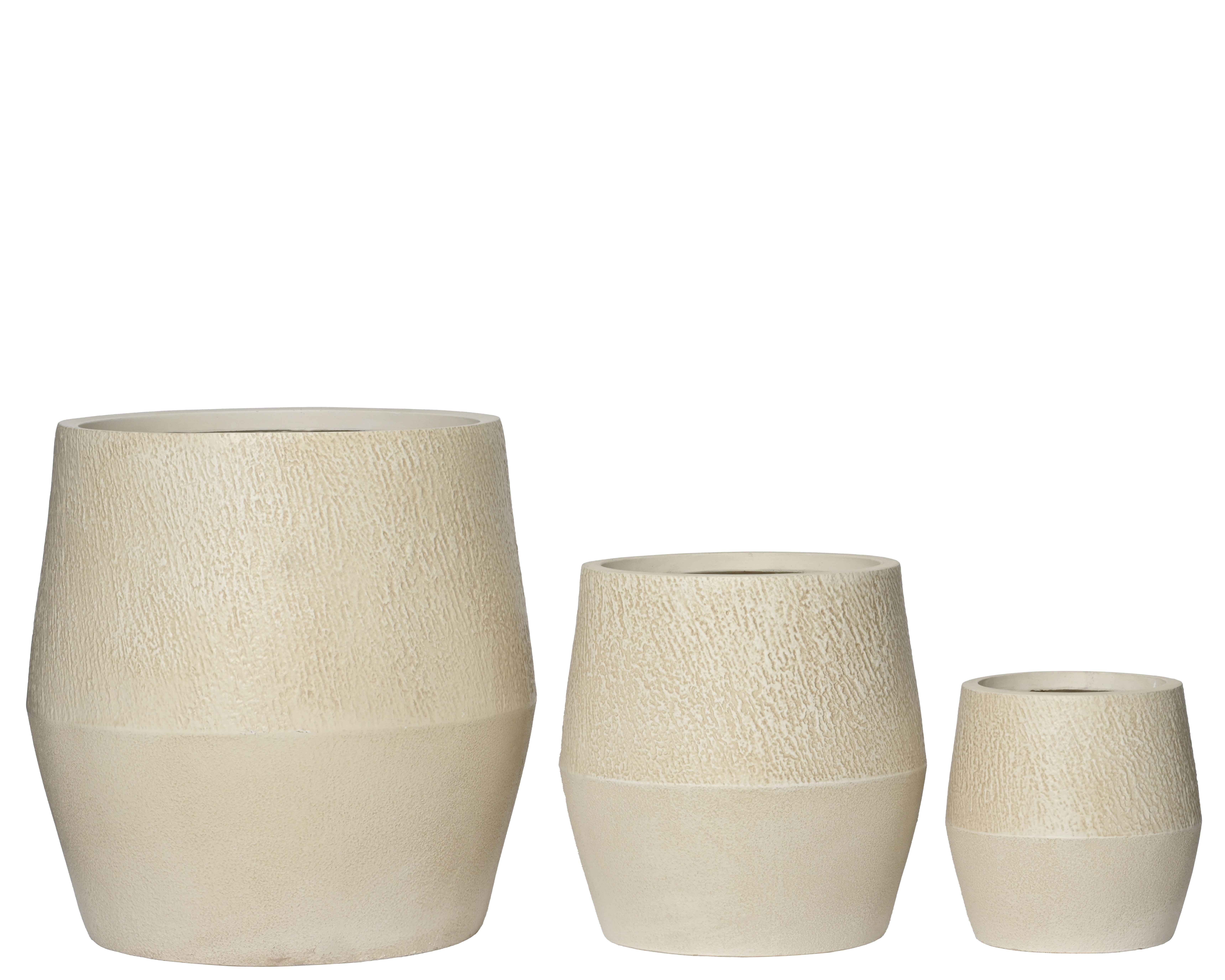 Útipottur scott leir beige lítil