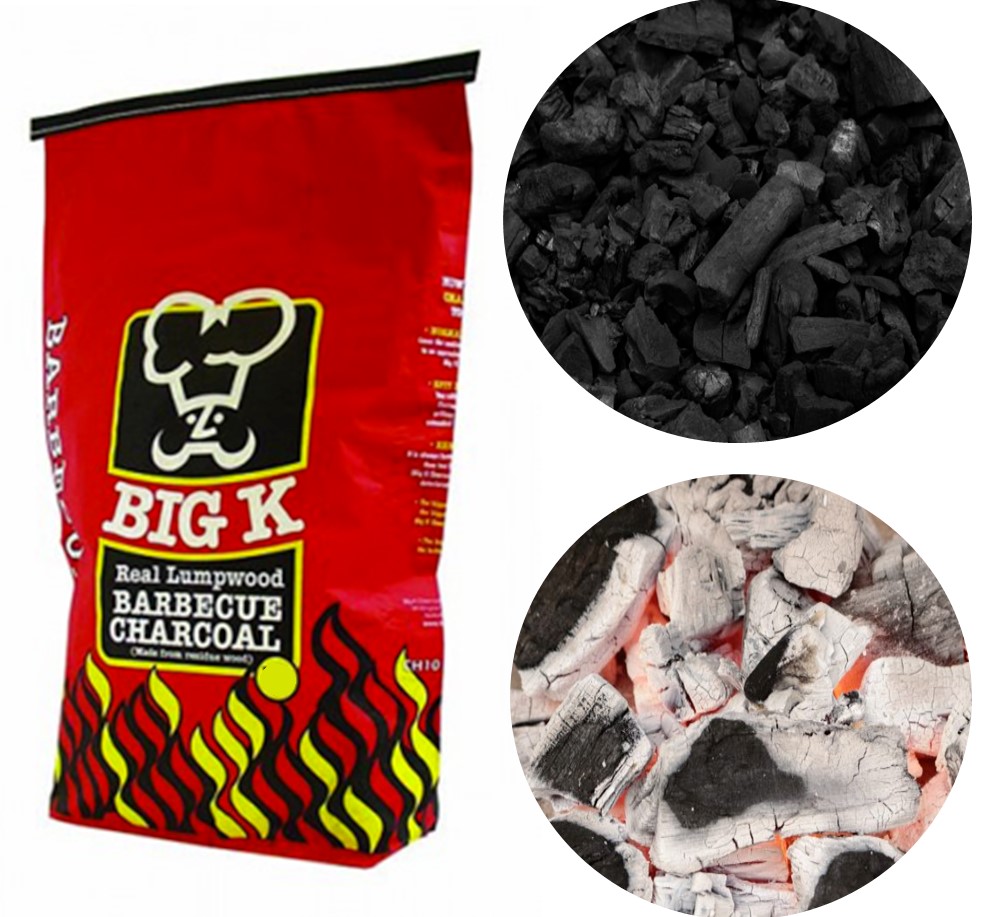 Viðarkol Big K 5 kg