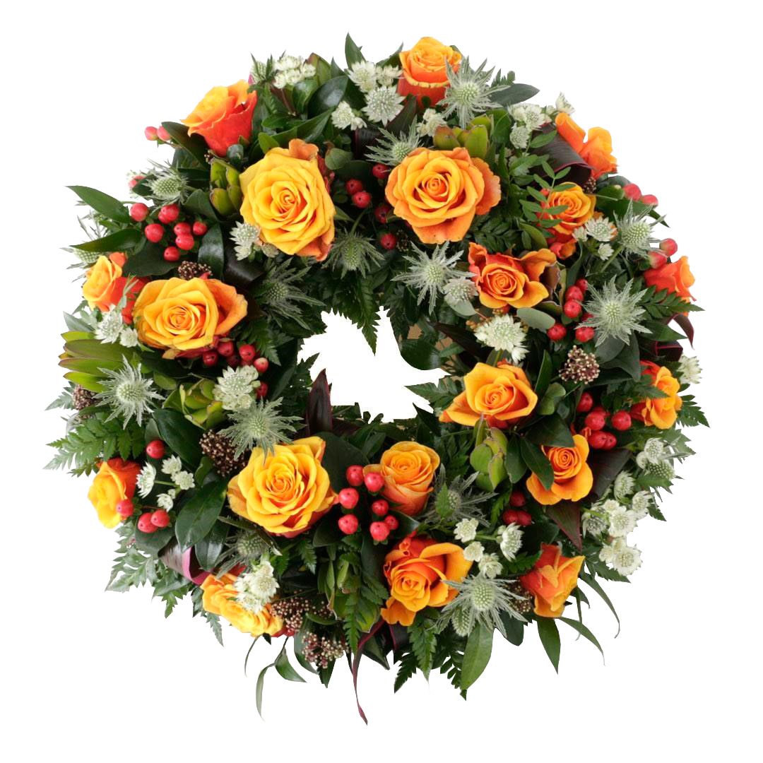 Krans fyrir duftker 40cm