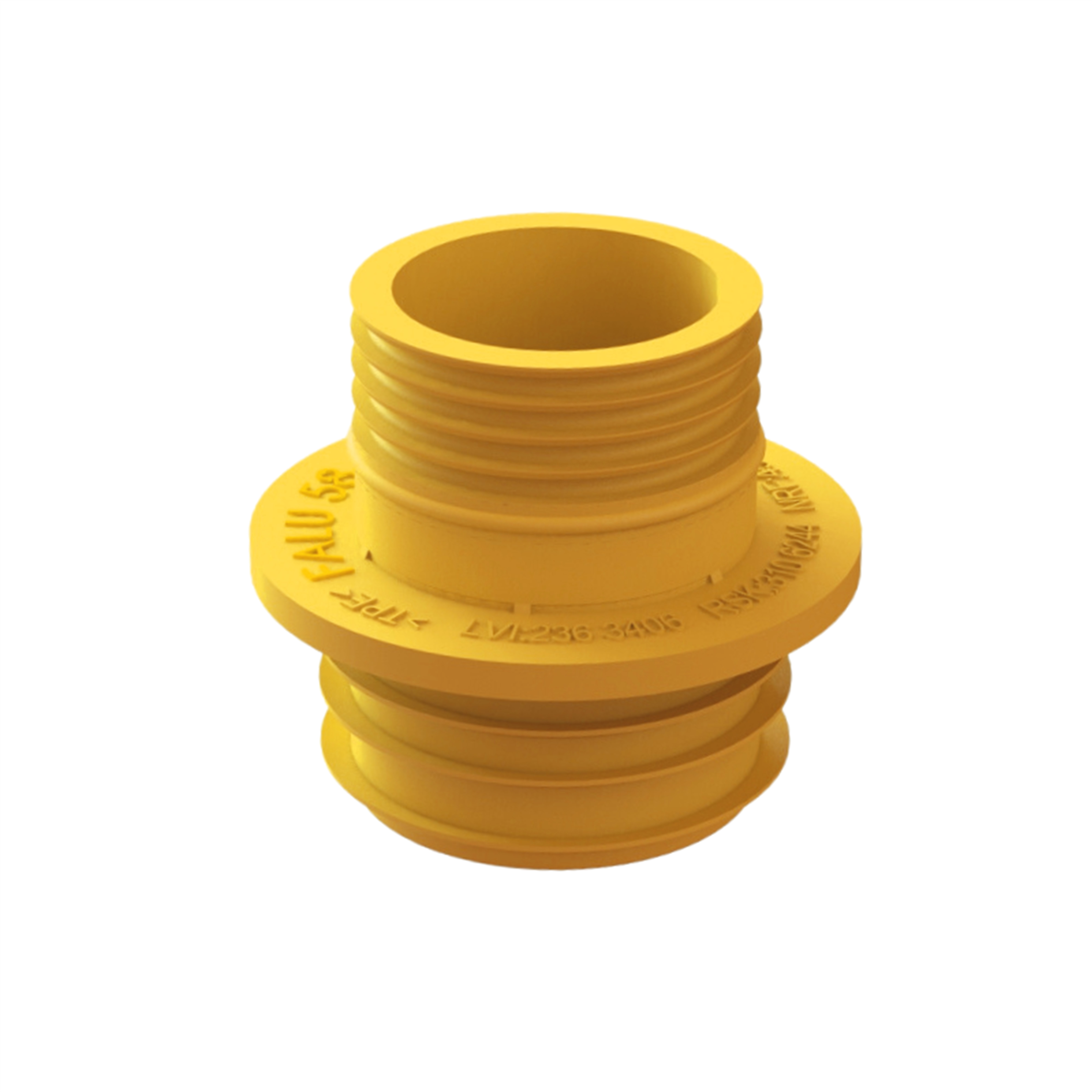 Gúmmínippill 58/40-50 Gulur