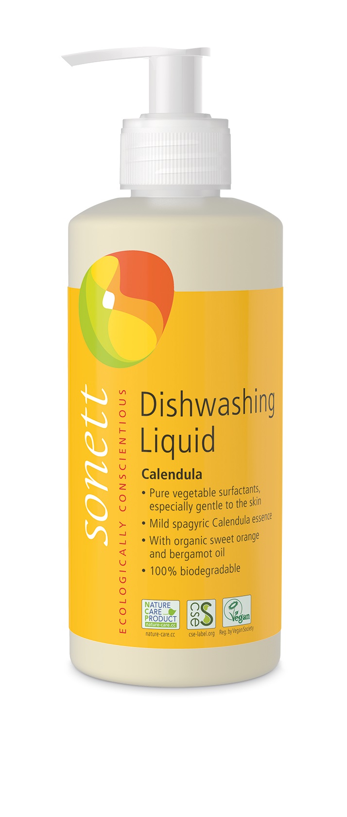 Sonett uppþvottalögur calendula 300ml.