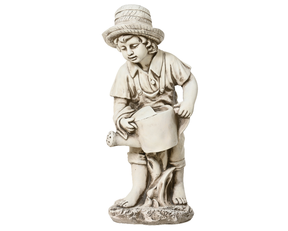 Garðstytta barn 27*38*h67cm