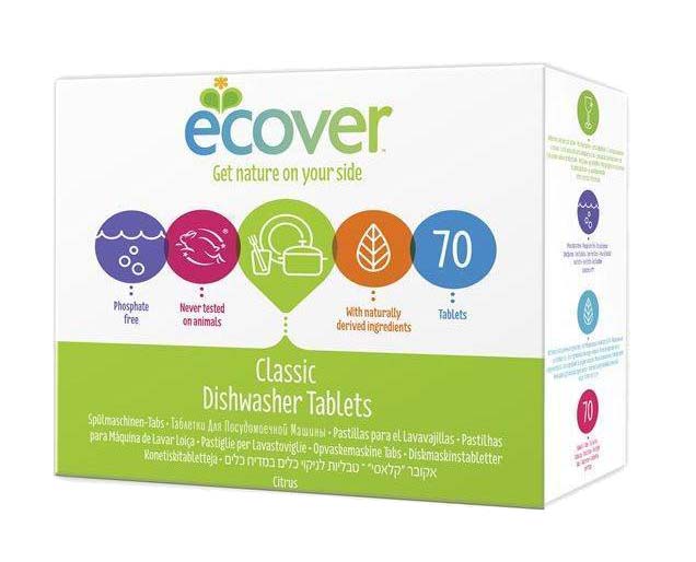 Ecover uppþvottavélatöflur 70stk.