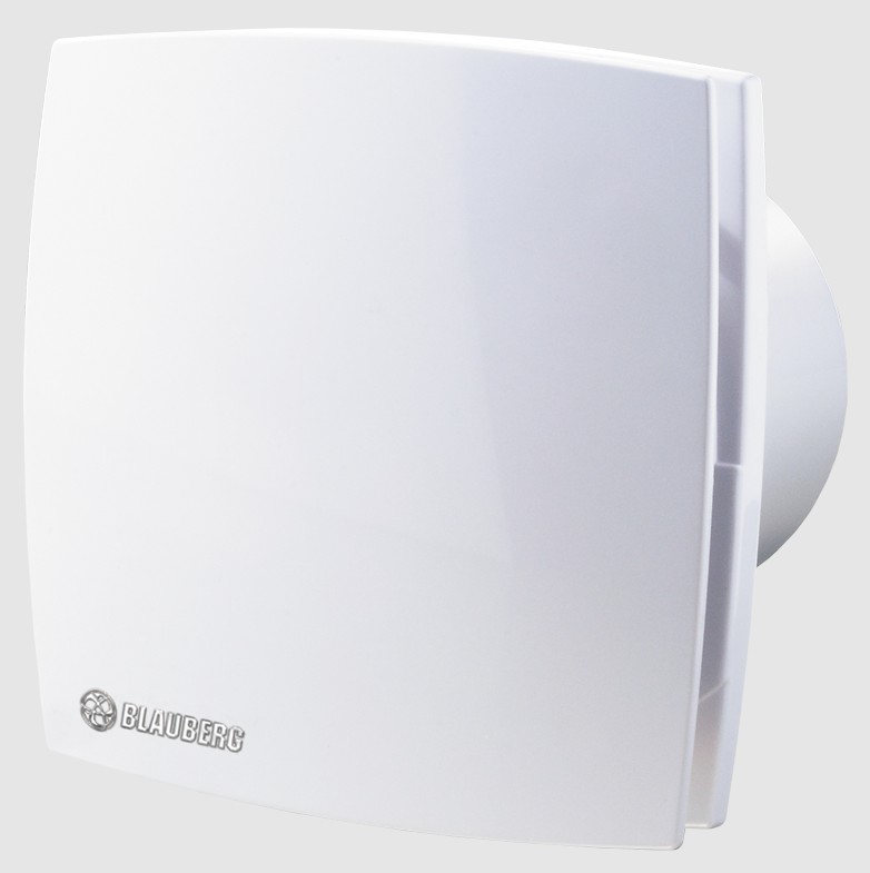 VIFTA QUATRO C125 SLÉTT HLÍF BLAUBERG 125mm IP34 LOFT/VEGG