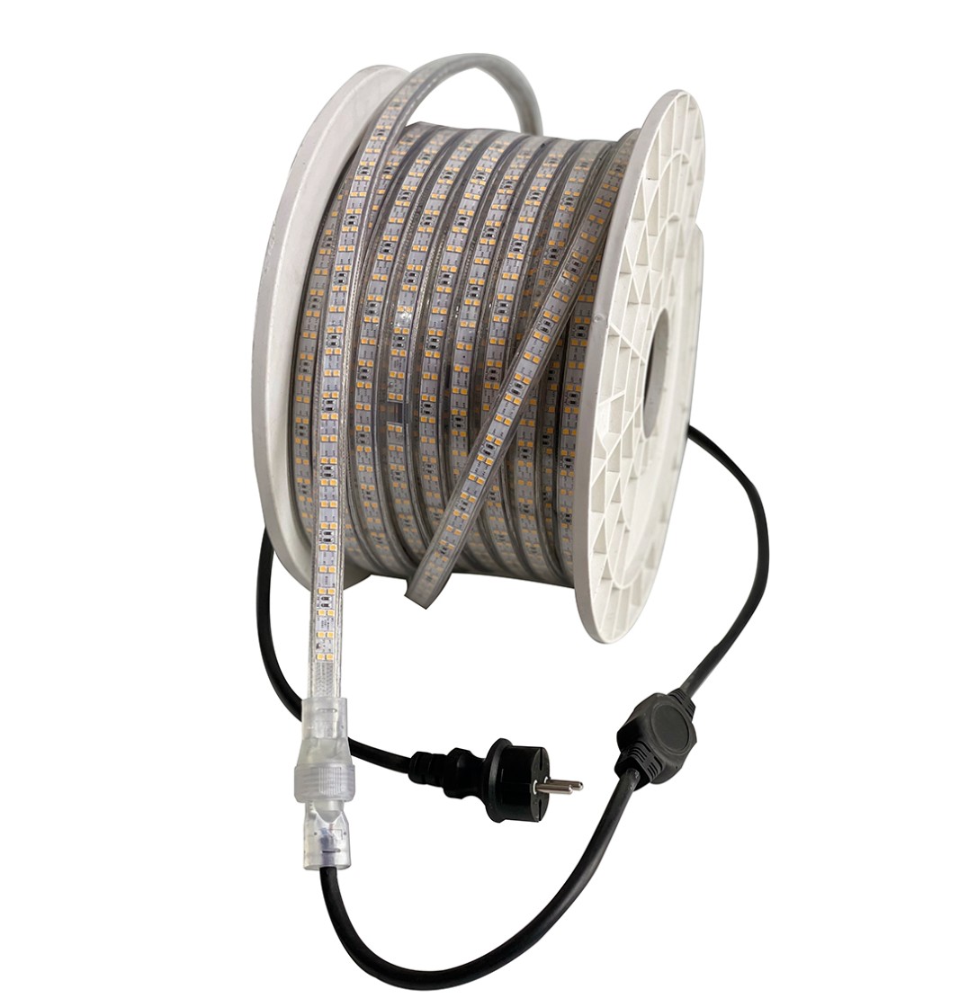 Vinnuljós LED Flex-lína 50m 1500lm/m 4000K 230V IP65 12W/m