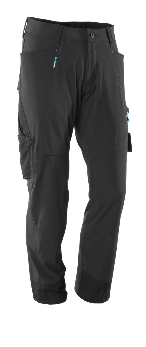 Buxur Service 4way stretch svartar, 90C56