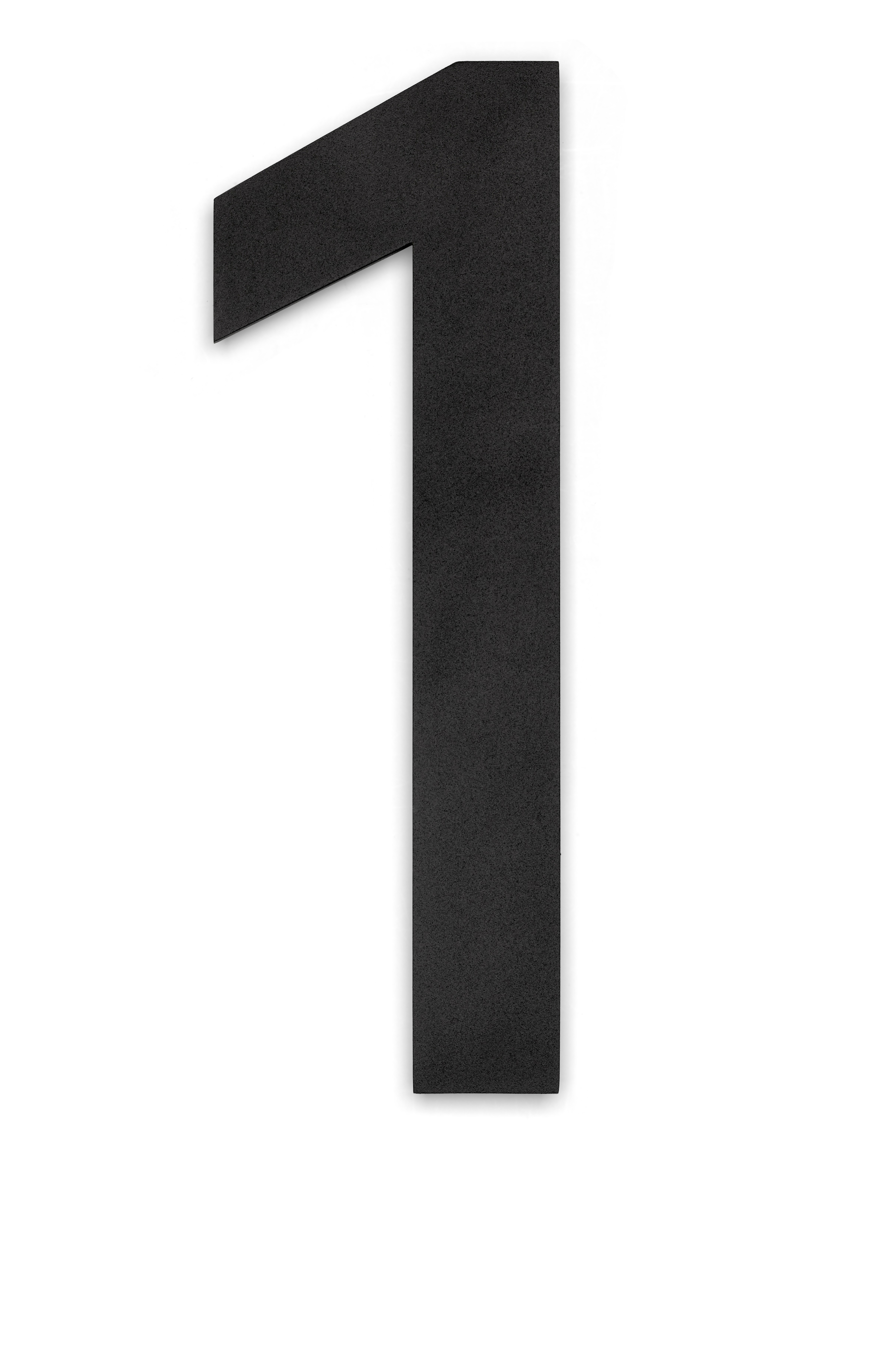 Húsnúmer 1 svart 21 cm Habo