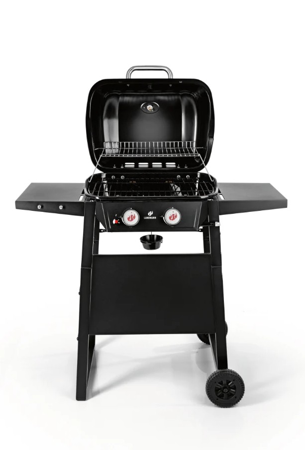 Gasgrill Landmann 2br svart