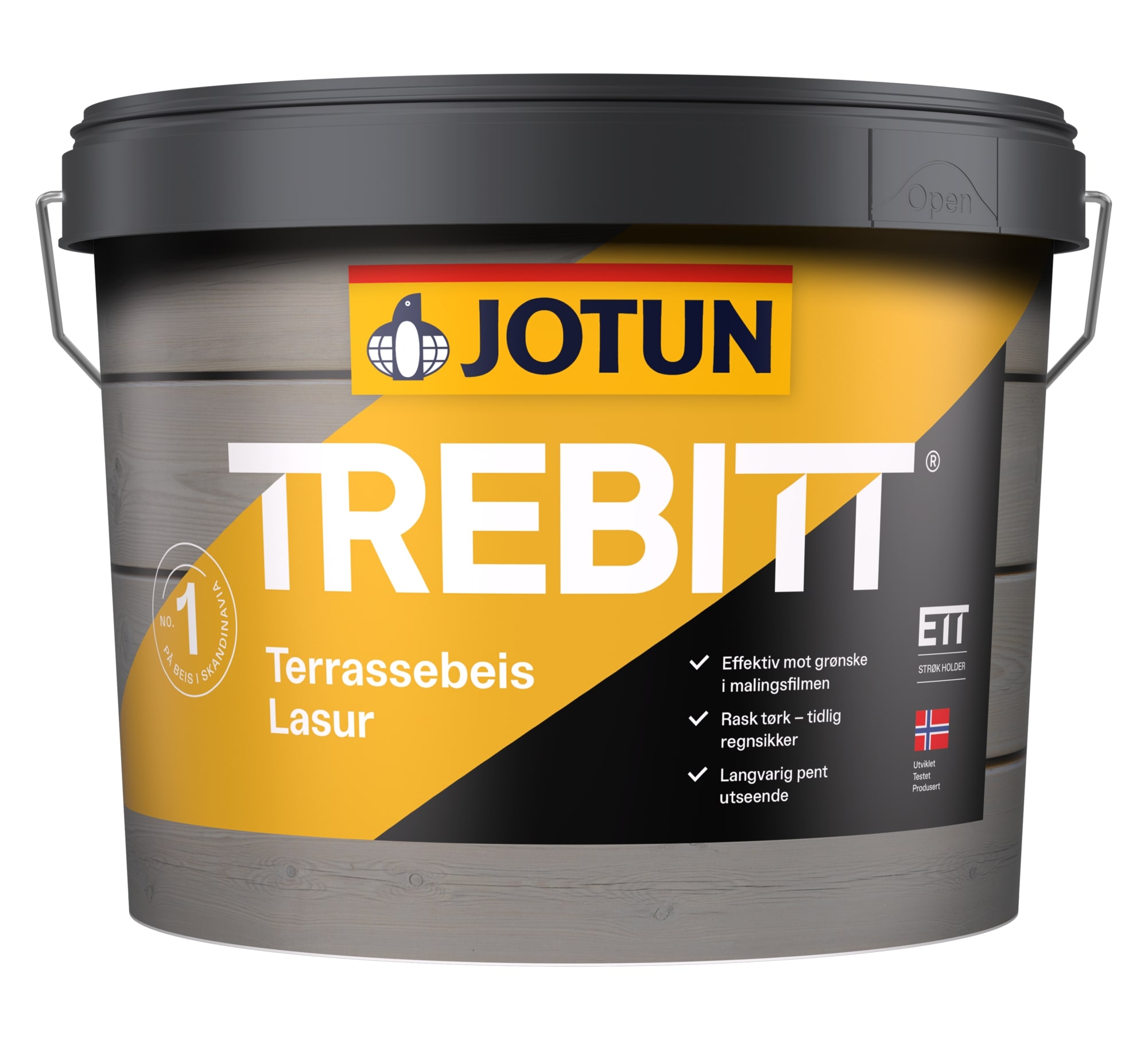 Jotun Trebitt Terassebeis oksýgulur stofn 9 ltr
