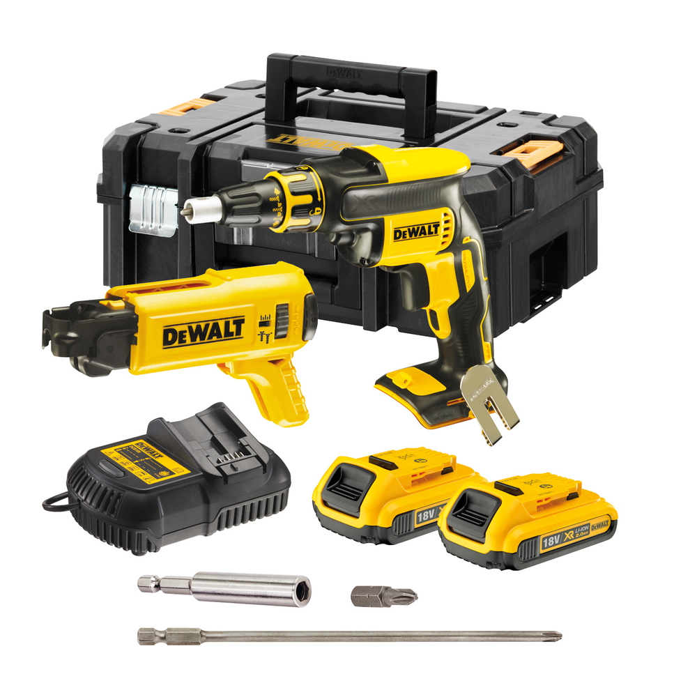 Skrúfvél 18V  DeWalt DCF620D2K