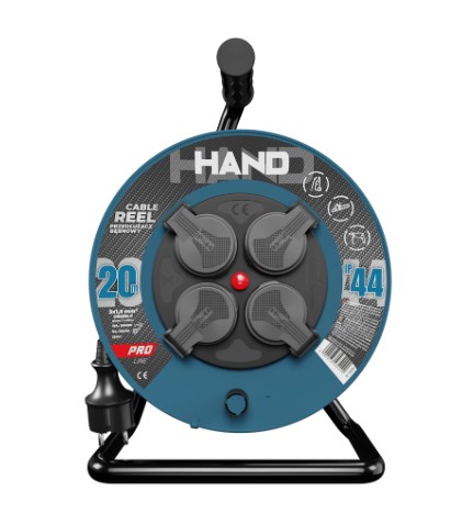 KAPALKEFLI 20M GÚMMÍ 3x1,5 IP44, PB PRO W-96304  4-TENGLAR