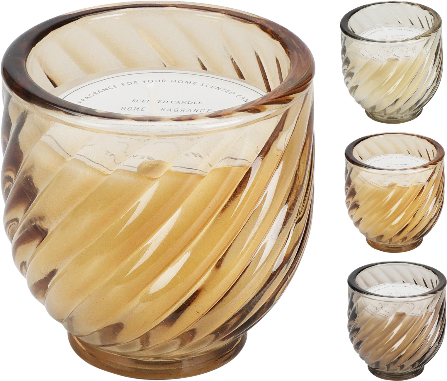 Ilmkerti í glasi 9*9cm