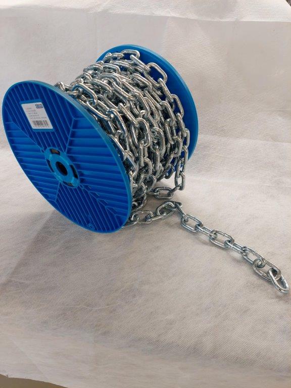 Keðja A7/7,0mm Króm 15m