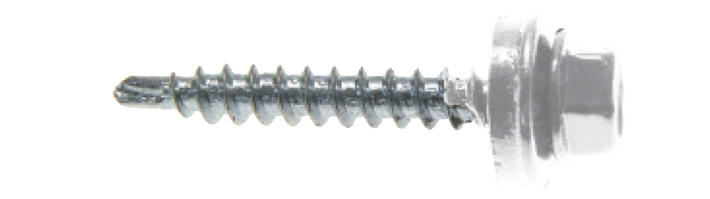 VEGGJASKRÚFA ÁL 5.5X35 HVÍT  RAL9010 250stk- 1093