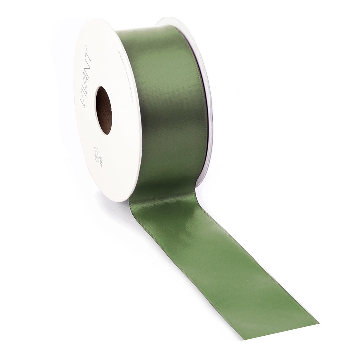 Borði 25m Satin 38mm moss