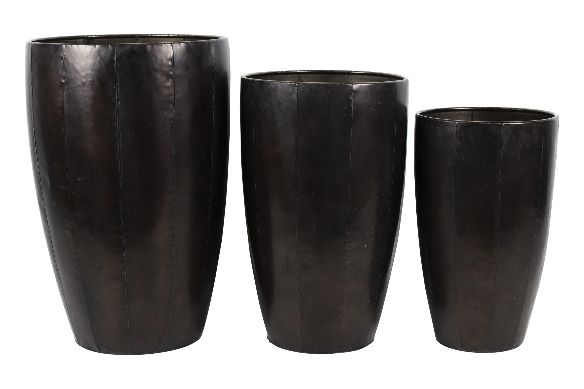 Vasi Eleora anthracite s 25*28*h46cm