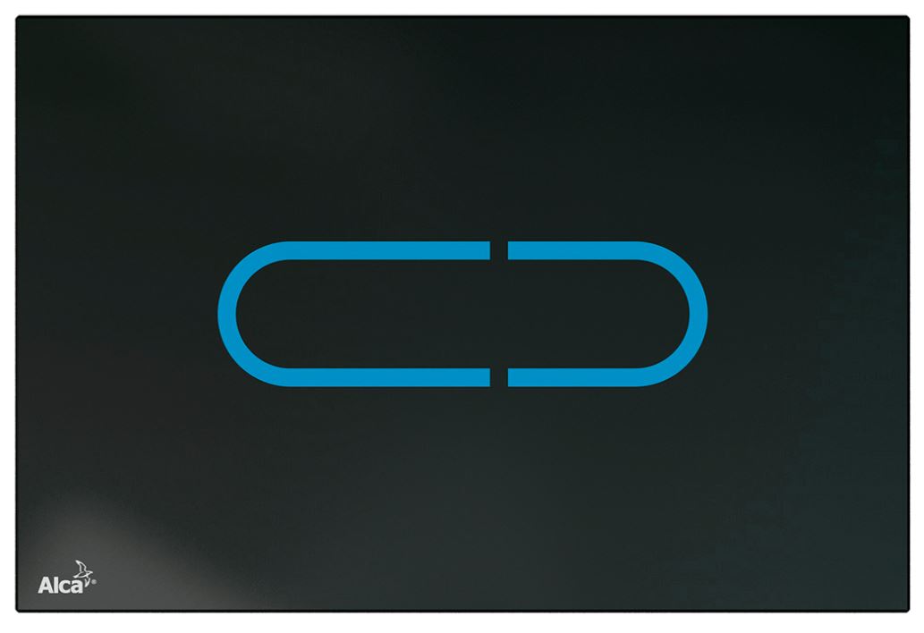 Skolhnappur í innb. Alcaplast Snertifrír