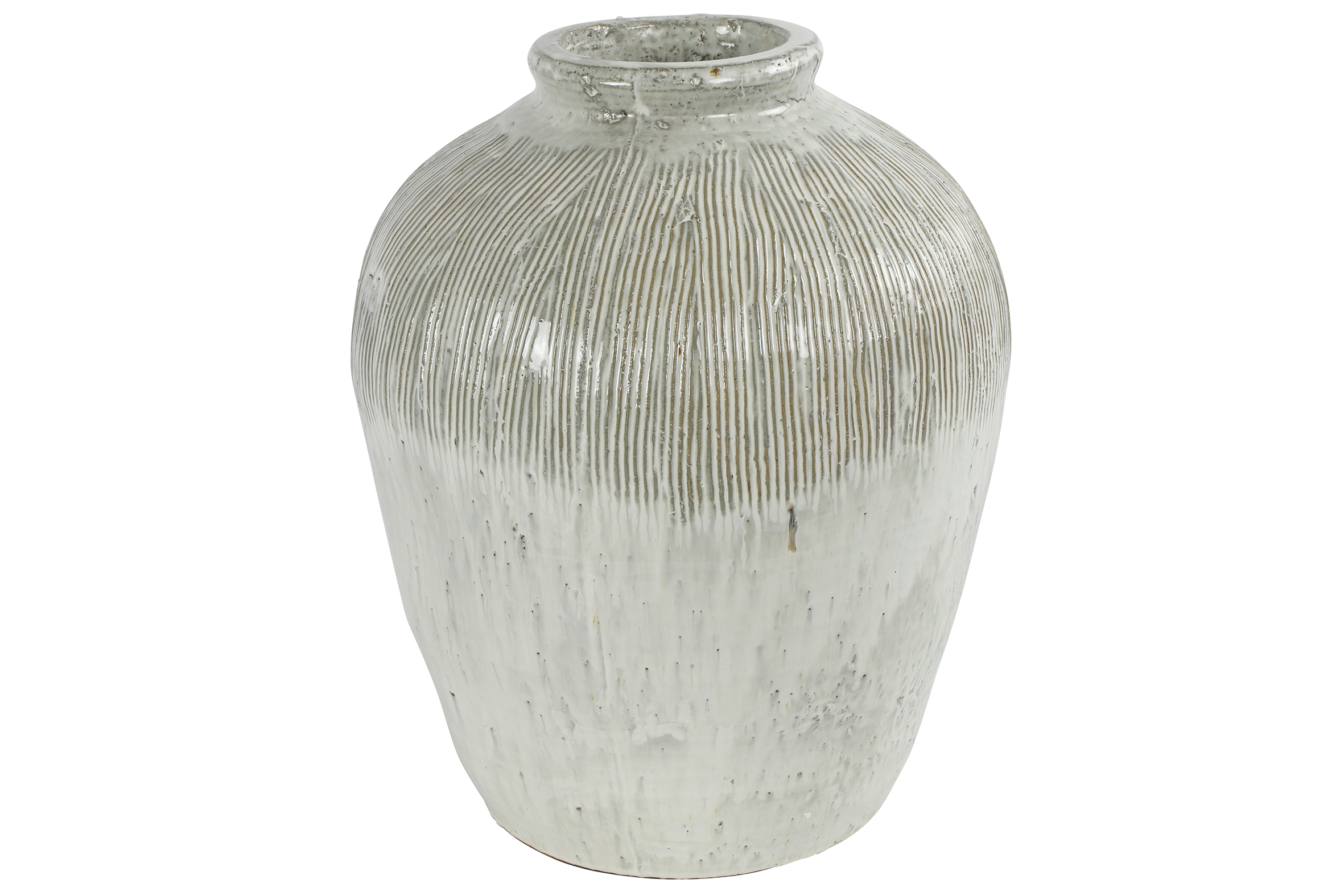 Vasi convex Gayle l pastel grænn 30*h37cm
