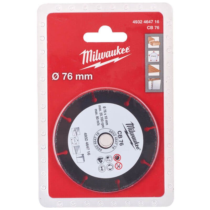 SKURÐARBLAÐ 76MM MILWAUKEE  CB76