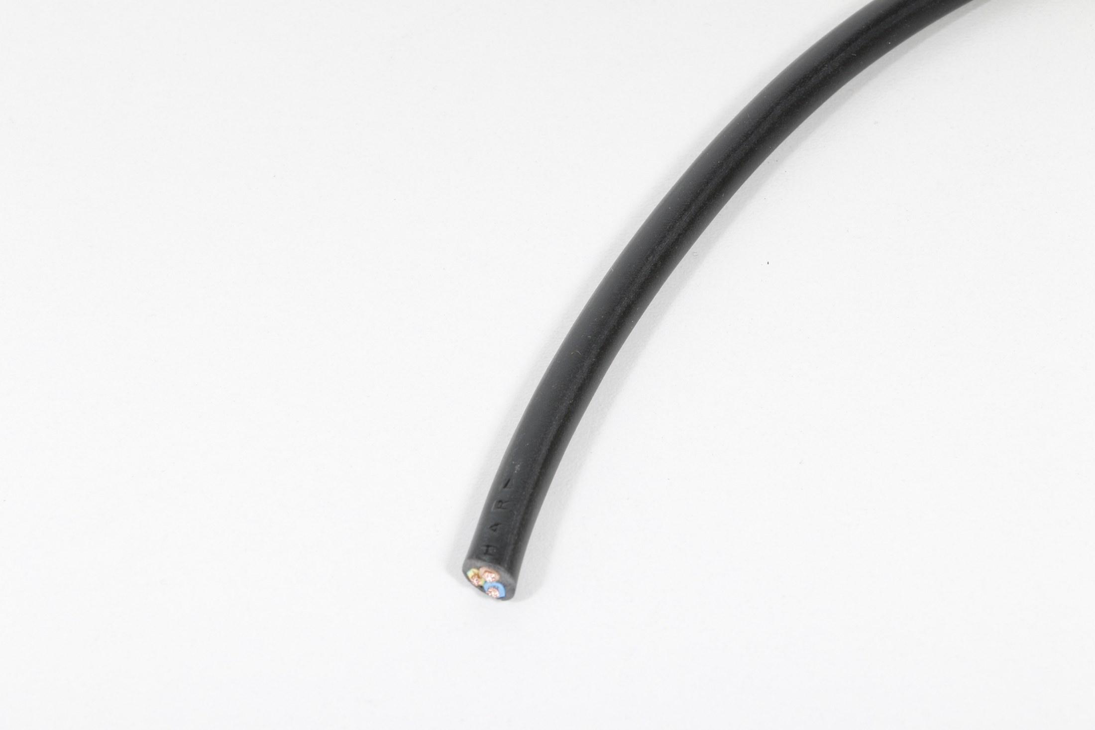 TÆKJASN.H05VV-F SVÖRT 3G1,0MM2.100M, SVÖRT TÆKJASNÚRA