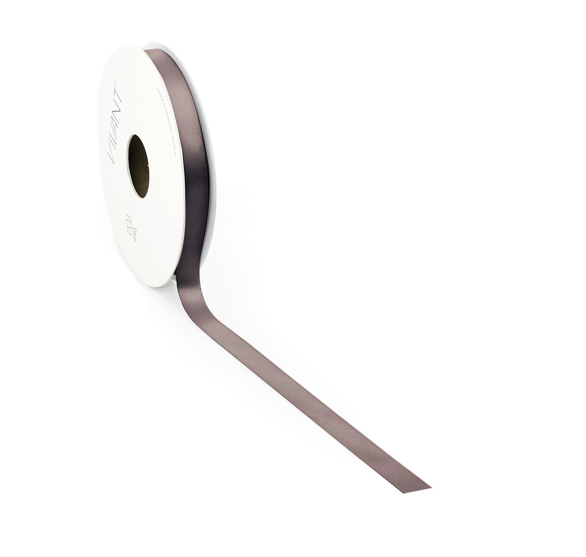 Borði satin 10mm*25m dark rose