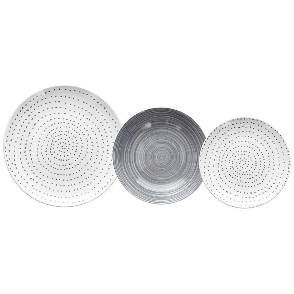 Matarstell Koonan Grigio 18 stk