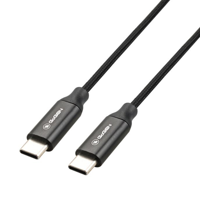 Gogen USB C í C 100W snúra svört 1m