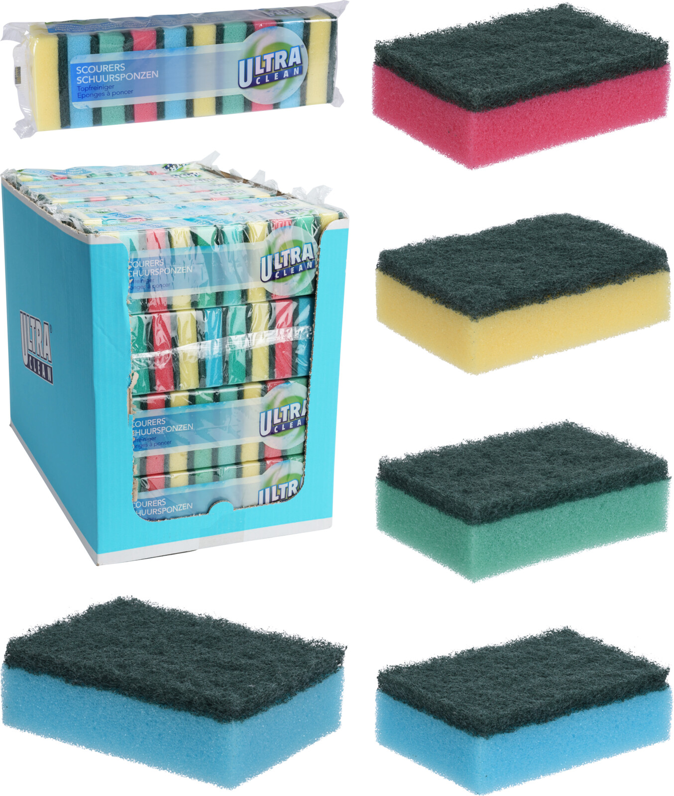 Svampar 10stk 80*50mm