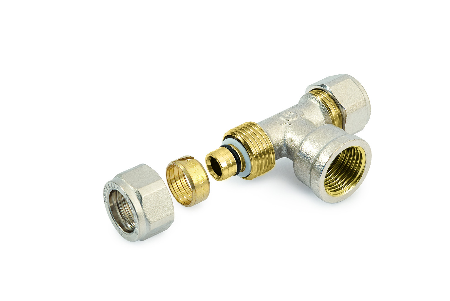 ÁL/PEX KÓN M/TÉ 16X1/2X16MM