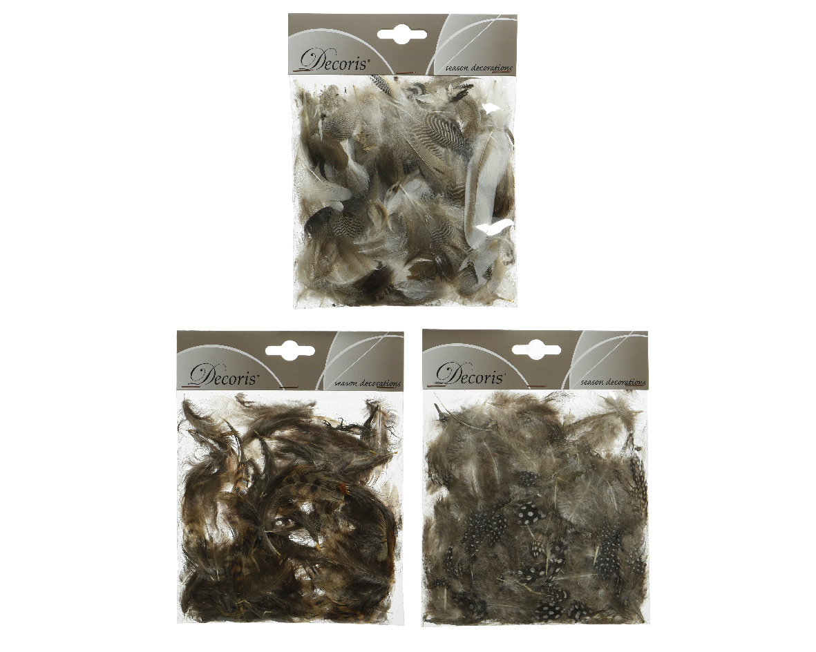 Fjaðrir 3 gerðir 0,1*1,5*h4cm