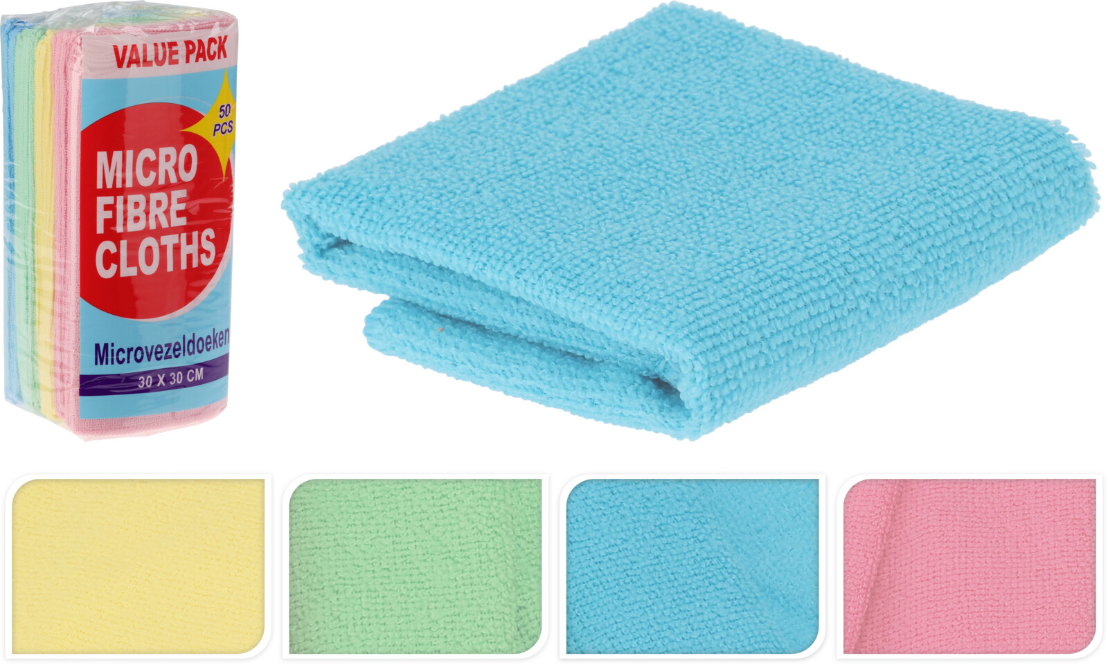 Tuskur microfiber 50 stk