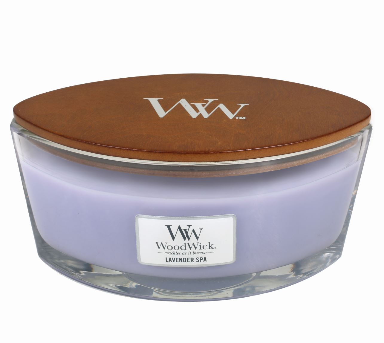 Ilmkerti WoodWick Lavender Spa Ellipse
