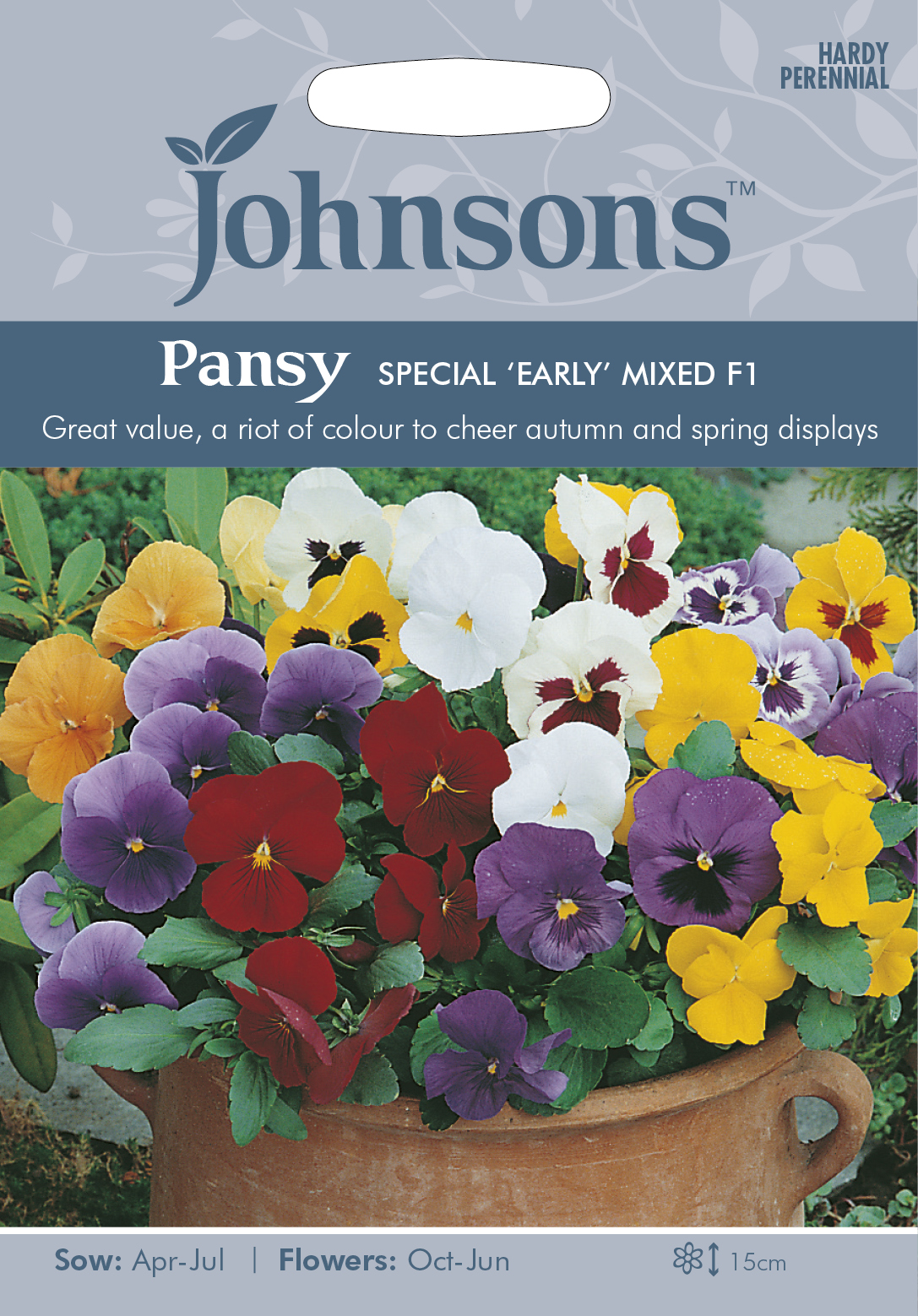 Fræ Pansy Special 'Early' Mixed F1