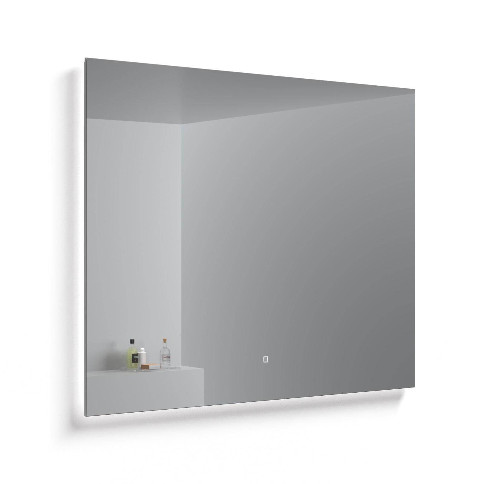 Kamé Grace spegill 100-80 cm með ljósi